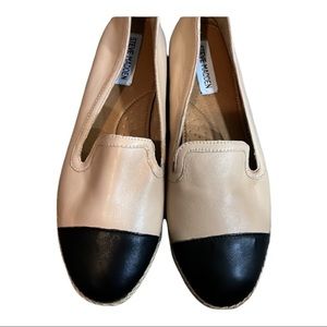 Steve Madden Loafer Leather Espadrilles